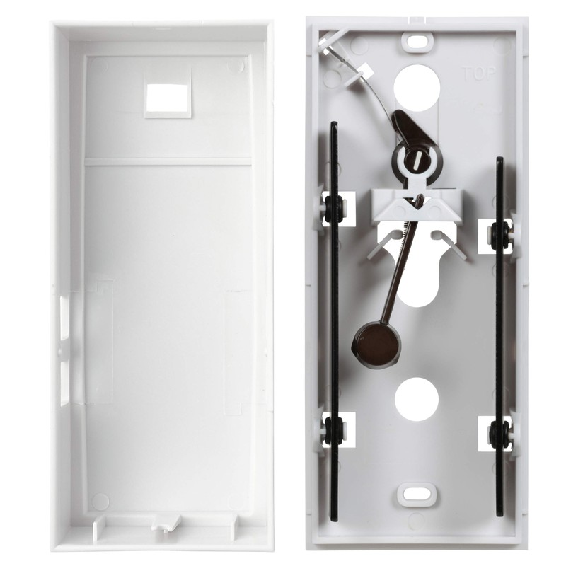 Newhouse Hardware MCHBV Wireless Mechanical Two-Note Chime and Door Button