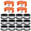 Replacement Spool for Black+Decker Trimmer - 12 Pack