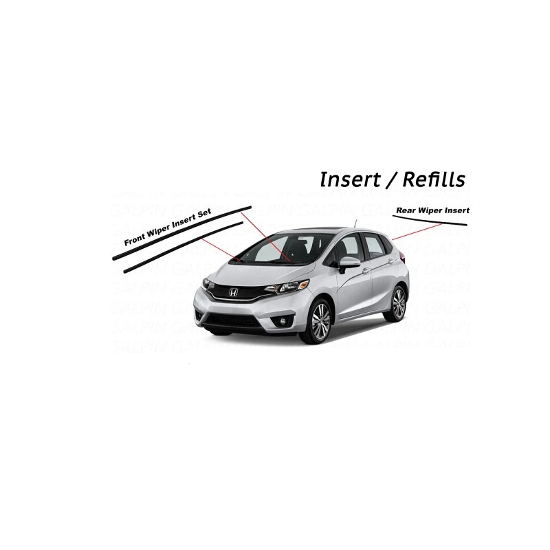 Autoparts NEW GENUINE HONDA FIT WIPER REFILL INSERT SET 2009
