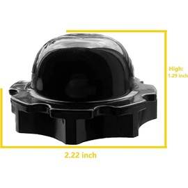 Van SanShao years Replace Inflatable hot tubs Hole pluq Filter Stopper Cap for Spa SaluSpa(2pcs Black)