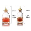 Bitters Bottle for Cocktails - Glass Bitters Bottle with Stainless