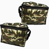 2 x Camouflage Bags 10 Litre and 8 Litre Insulated