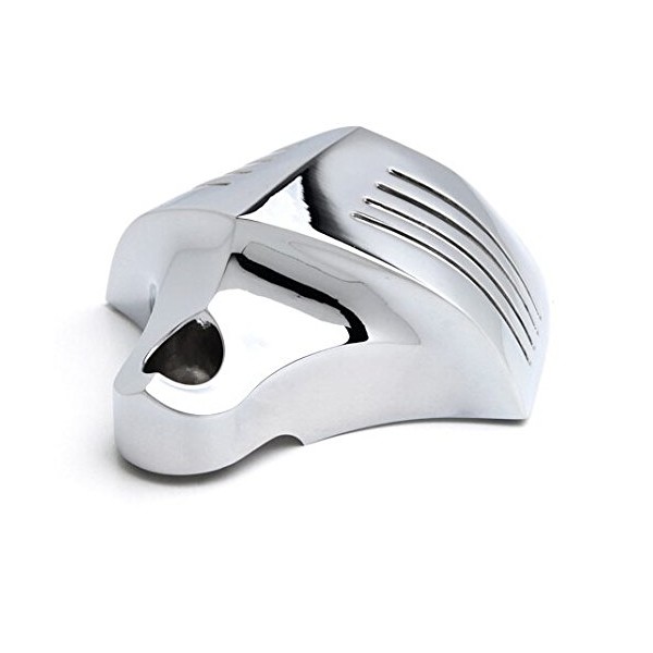 SMT-Chrome Horn Cover Compatible With Harley Big Twins V-Rods Stock Cowbell Horns 1992-2013 [B00RUEACKM]
