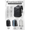 Cusangel vacuum backpack travel with pump compression,18in vac travel 45L