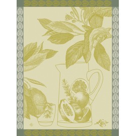 Le Jacquard Français Yuzu Eaux De Citrons Tea Towel 60 x 80 cm Cotton 29186