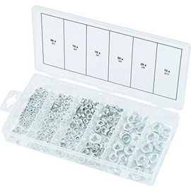 KS TOOLS 970.0440 Nuts assortment, metric, M3-M10, 300 pcs