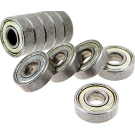 The Lord of the Tools 608zz ABEC-5 Skateboard Wheel Bearings, Deep Groove Scooter Roller Skate Ball Bearings Set of 10pcs