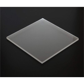 1/4" (6mm) Frosted Matte Cast Acrylic Sheet 12"x12" Cast Plexiglass 0.220 Thick AZM