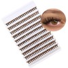 40D Brown Cluster Eyelashes 200 Cluster Graft Individual Volume Eyelash