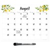 Dry Erase Monthly Calendar Planner Sticker Decal | Removable &