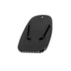 Partuto Motorcycle Kickstand Support Extension Pad Black 9x5.8x0.8cm Replacement