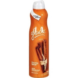 Glade Aerosol Room Spray COUNTRY SPICE 9.7 oz Cinnamon Air Freshener RARE Lmt Ed