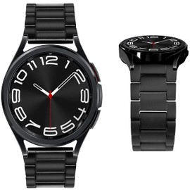 EANWireless Compatible for Sumsung Galaxy Watch 7 40mm 44mm/Galaxy Watch 6 Classic 43mm 47mm Band, Galaxy Watch 6/5 40mm 44mm Titanium Metal Bands, Galaxy Watch 5 Pro 45mm Bracelets for Men Women