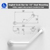 AquaChase 1-1/4 x 16inch Angled Grab Bar for Stud Mount