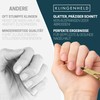 KLINGENHELD® Precise Cuticle Nippers with 1 Cuticle Pusher - Very