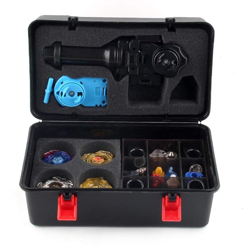 Gyros Spinning Tops, 8-Piece Starter Battle Spinner Set, 4D Fusion