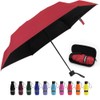 Yoobure Small Mini Umbrella with CaseDesign Perfect for Travel Lightweight