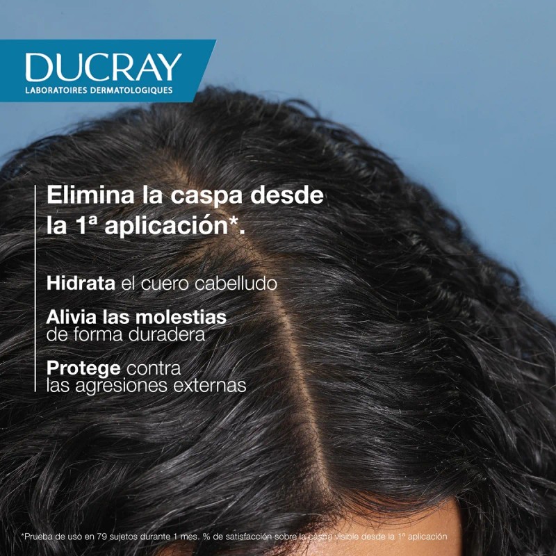 Ducray Squanorm Caspa Seca de 200mL shampoo sin fragancia
