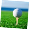 KICHOUSE 40pcs Golfing Essential Bamboo Golf Tees Holder Wear-Resistant Golf