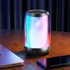 Portable Bluetooth Speaker with Night Light Multifunction LED Dazzling Night