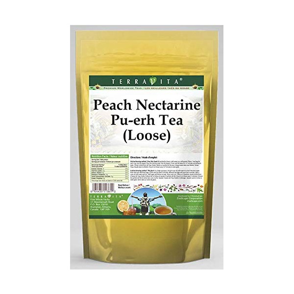 Peach Nectarine Pu-erh Tea (Loose) (4 oz, ZIN: 537710)
