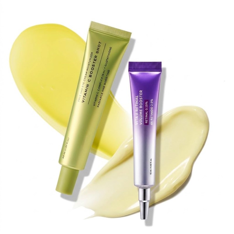Vitamina C Booster Shot + Vita A Retinal Volume Booster