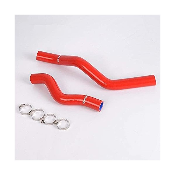 G-PLUS Silicone Radiator Hose Pipe Kit Clamps Compatible with Honda