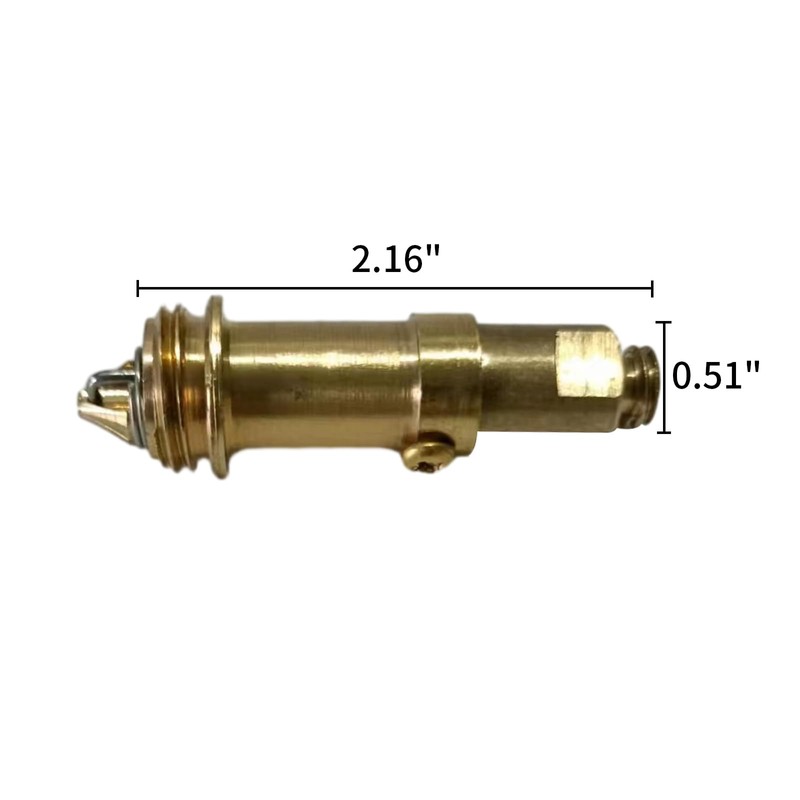 Begino 2Pcs Pop Up Bolt Basin Bath Sink Drain Waste