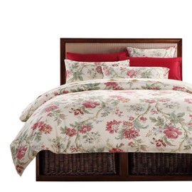 Brandream Luxurious Duvet Cover Queen Size Bedding Set Floral Duvet Quilt Cover Set Printed Chinoiserie Peony Asian Style Home Collections 800TC Egyptian Cotton Bedding Set Pieces