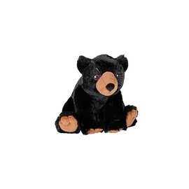 Wild Republic Cuddlekins Eco Black Bear, Stuffed Animal, 12 Inches, Plush Toy, Fill is Spun Recycled Water Bottles, Eco Friendly