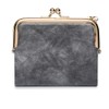 Round Sheep Bifold Wallet, gray