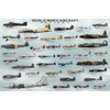 (24x36) World War II Military Aircraft Educational Chart Poster