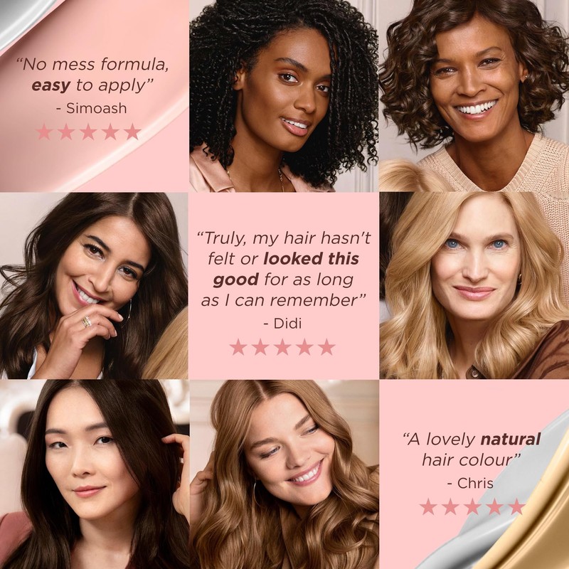 L’Oréal Excellence Permanent Hair Dye Colouring Cream, 100% Grey Coverage,
