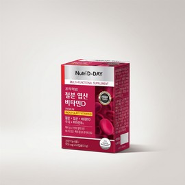 Nutri D Day 뉴트리디데이 프리미엄 철분 엽산 비타민D 60정 1개 / 뉴트리디데이 프리미엄 철분 엽산 비타민D 60정 1개