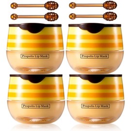 Unidades De Bálsamo Labial Honey Pot, Mascarilla Labial Hidratante Y Exfoliante Honey Pot.
