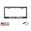 BLVD REFLECTIVE WHITE DARK HORSE Mustang TRUE Carbon Fiber License