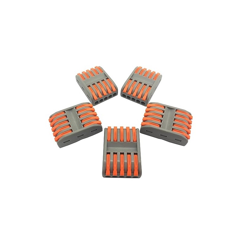 MTUERANC Wire Connectors, Compact Lever Wire Connectors Wire Terminals 5
