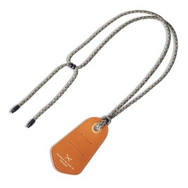 Halgio Glasses Holder, Necklace, Men's, Sunglasses Holder, Leather, Genuine Leather, Glasses, Sunglasses, Strap, Glasses, Braun