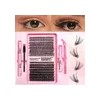 Kit De Extensión De Pestañas Postizas Naturales De 30d50d