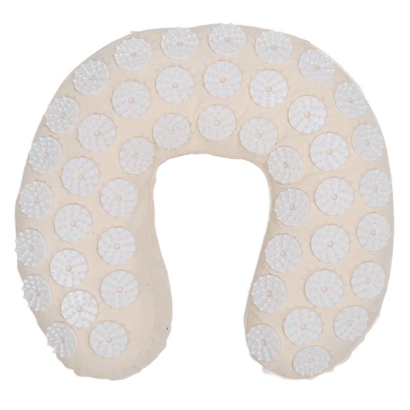 Acupressure Neck Pillow U Shaped Acupoint Massage Reduce Pain Memory