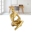 Thinker Sitting Figure, Good Decoration Fine Workmanship Resin Abstract Statue