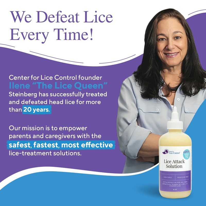 Kapow 8oz Head Lice Shampoo that Kills Lice & Eggs