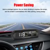 JulyCrab Car Wireless HUD Headup Display Solar GPS Digital Speedometer