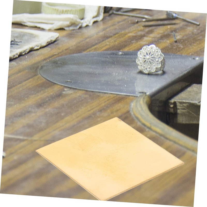 Hohopeti Brass Plate for Crafts Electrical Work and Repairs Wear-Resistant