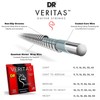 DR Strings VERITAS™ - Coated Core Technology Electric Guitar Strings: