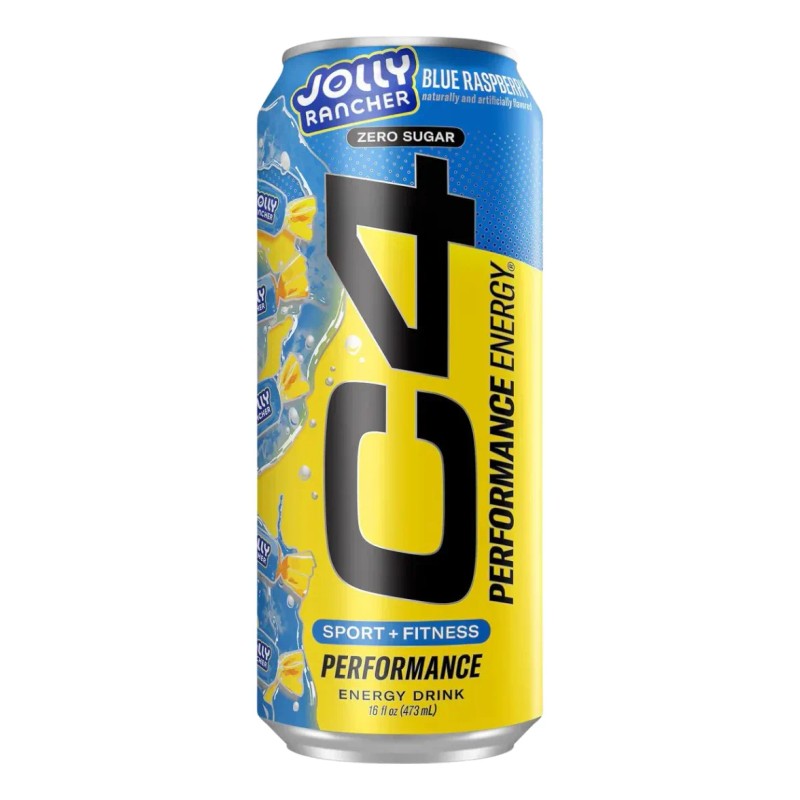 CELLUCOR C4 12 PACK 12 LATAS JOLLY RANCHER SABOR BLUE
