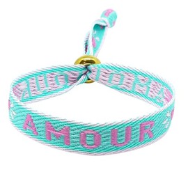 Selfmade Jewelry Festival Bracelets Boho Jewellery - Fabric Bracelet Colourful - Friendship Bracelets Size Adjustable Summer Jewellery, Size-adjustable, Polyester, No Gemstone