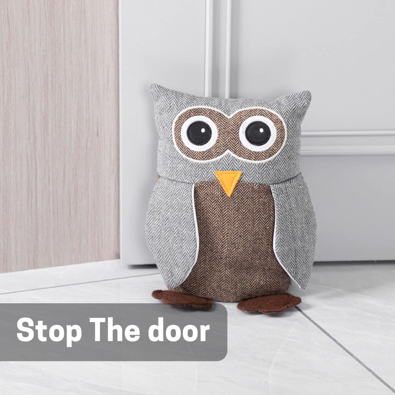 SWISSELITE Cute Decorative Door Stopper for Home and Office Compact