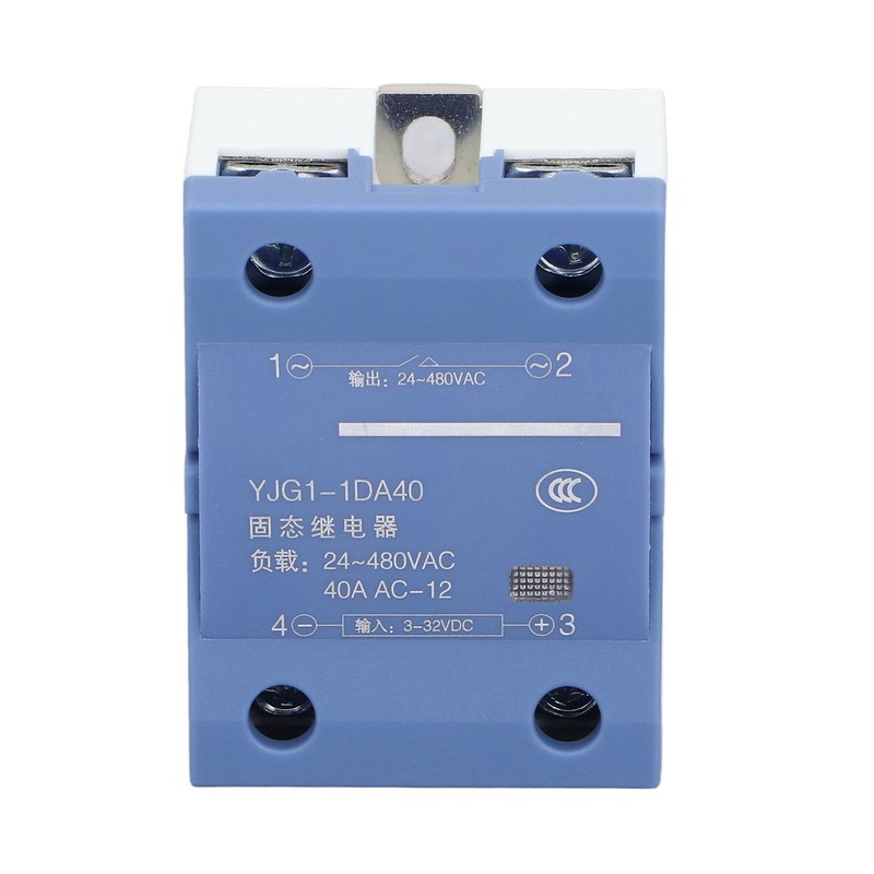 Solid State Relay 40A Single Phase DC 3‑32V Input AC