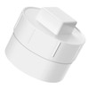 4" PVC Sewer Cleanout Adapter with Plug Pipe Fitting, PVC
